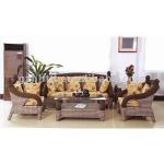 PE indoor wicker rattan sofa set