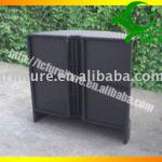 2012 new design outdoor wicker cabinet