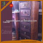 decorative storage cabinet wicker drawers-TC-BI201