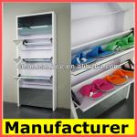 Chinese manufacture shoe cabinet with mirror