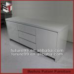 Home furniture white high gloss desk and TV table