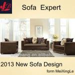 New Design yellow Modern Fabric Sofa Beds