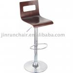 modern swivel adjustable wooden pub JR-6135 bar stool