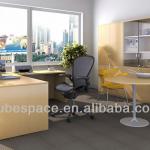 [HOT] [Office Desk Manufacture] Newest Special Design Melamine Office Desk, L Shape Durable Office Desk