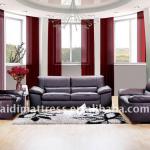 Black Modern sofa set ,Leather Sofa Set /Q1-1-Q1-1
