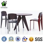 Modern Wooden Jean Prouve Standard Chair Dining Chairs Made in China