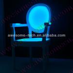 glow LED ghost dinning armchair