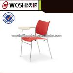 untique design conference chair with writing tablet-WX-891BY-01