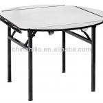 Round Folding Combination Hotel Banquet table+PVC Top