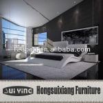 2013 bedroom furniture hot sale bed design leather double bed 513