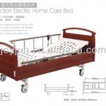 Wooden folding home care nursing bed carved Latest type!