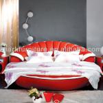 Romantic king size round bed on sale P03