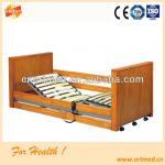 HB3232WM Wooden Panel and Guard Rail Hospital Bed