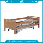 AG-BY105 Wooden frame hospital luxurious electric home beds