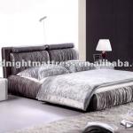 cheap price modern fabric soft bed-A6002