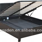 Gas Lift Up Storage PU/Leather Bed BSD-450002