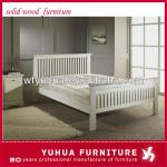 Solid Wood Bedroom Furniture White Color-YH-BE320