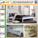 Full size wood bed frame Bedroom furniture-SLWB-009