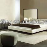 Leather double bed (A-B12)-A-B12