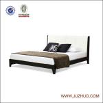 Modern bedroom furniture leather bed