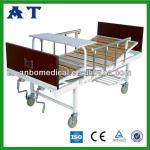 ABS double-folding medical bed