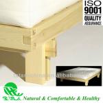 Natural Mongolia Pinewood Easily Assembled Standard Tatami Bed