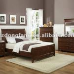 The latest design comfortable wooden bedroom furniture (BS-2136)