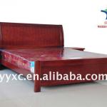 XC-WB809 popular solid wood beds modern bedroom set