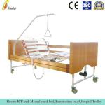 ALS-HE001 Five functions electric wooden Home care bed