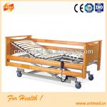 HB3236WM Wooden Panel and Guard Rail Hospital Bed