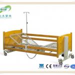Electric five-function wooden nursing home care bed for elderly care house
