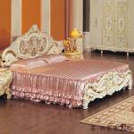 antique hand carved bed - baroque handcraft luxury bed