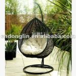 2012 new design patio rattan hanging egg chair DL- 020S