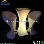 2013 fashion design IP65 Led lighting furniture,Led table,Led Chair with wireless controller SK-LF24-45*45*110CM