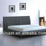 2013 fashion modern rattan double bed 668