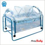 2013 new design baby bed baby wooden crib cot cradle bed with wheels 706