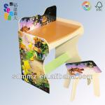 2013New Design!! Wooden Kid Study Desk and Chair/Stool MZ4237