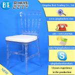 2014 popular european clear resin napoleon chairs BRN