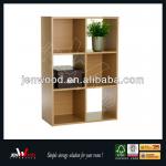 6 cube wooden bookcase JWBC-1002
