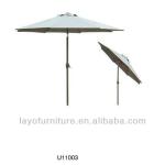 Alum Parasaol Umbrella, 180g polyester fabric outdoor beer umbrellas U11003