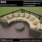 aluminium frame outdoor rattan furniture V-142