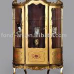 Antique furniture- decorative antique 3-door wine cabinet, furniture antique C55