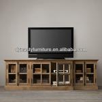 antique reproduction antique glass sideboard old-180