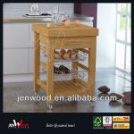 bamboo kitchen trolley JWPE-120812