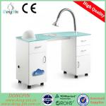 beauty salon manicure table with air condition system DP-3481 manicure table