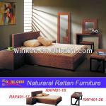 bed room rattan frame RAP401