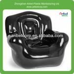 black luxurious inflatable sofa couch sample