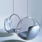Bubble chair-China modern classic designer fiberglass furniture factory JH014