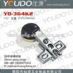 cabinet concealed glass door hinge YD-364A