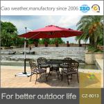 cast iron garden furniture/dining table CZ-8013/C-8013